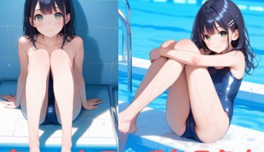 ちょっとエッチなスク水美少女｜たこやき