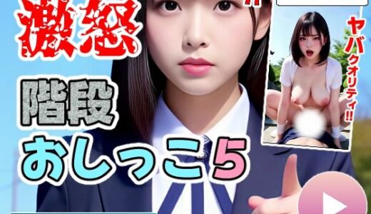 階段おしっこ5 女子校生〜激怒罵倒おしっこ＆27連続生ハメSEX〜｜コメットパンチ