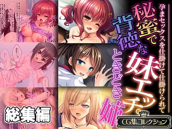 秘蜜で背徳な妹エッチ。ときどき姉 〜孕まセックスを仕掛けて仕掛けられて〜【CG集コレクション】｜どろっぷす！